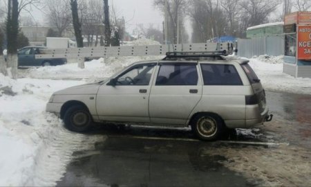 В Воронеже заметили машину, владелец которой прогуливал физику