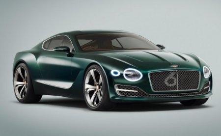 Первым электрокаром Bentley станет купе