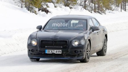 Обновленный Bentley Flying Spur получит гибридную версию