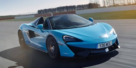 Суперкар McLaren 570S Spider получил гоночную версию Track Pack