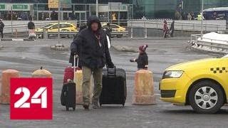 Аэропорт Домодедово отгородился от "нежелательных" таксистов - Россия 24