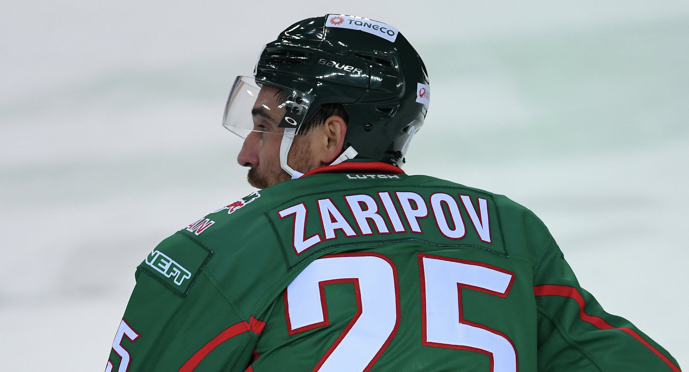 Хоккеист "Ак Барса" Зарипов не тренировался с командой в понедельник