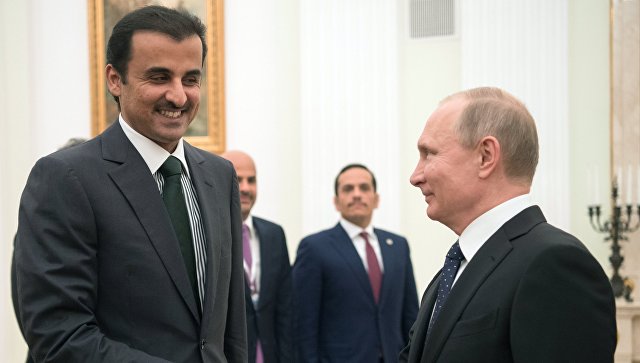 Эмир Катара прокомментировал роль России в решении проблем арабского мира