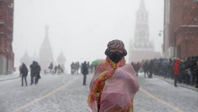 Москвичей попросили пересесть на общественный транспорт из-за снегопада