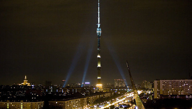 Подсветку Останкинской башни выключат в знак траура по погибшим в Кемерово