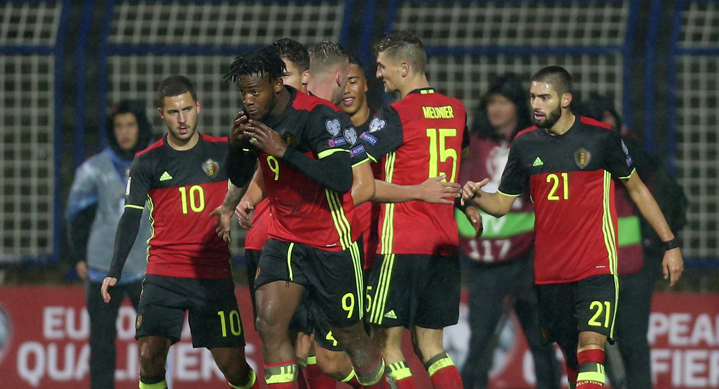 Футболисты сборной Бельгии разгромили команду Саудовской Аравии, Лукаку оформил дубль