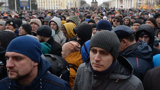 Песков объяснил, почему Путин не вышел на митинг в Кемерово