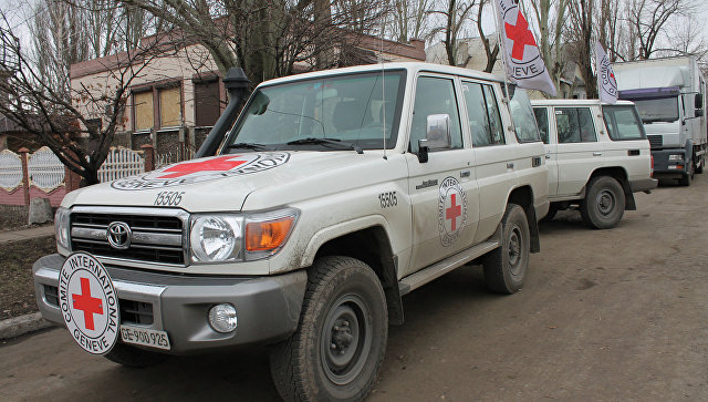 МККК отправил в Донбасс грузовик с медицинскими препаратами