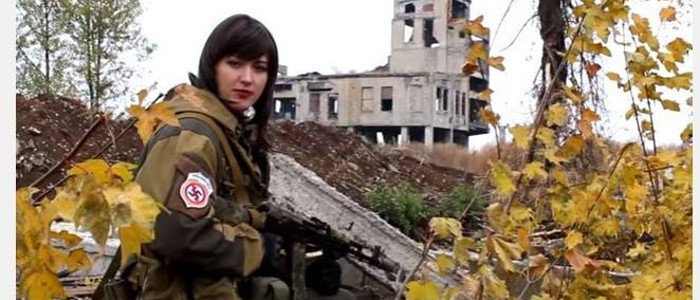 Девушка-снайпер из «ДНР» пыталась получить биометрический паспорт Украины (Видео)