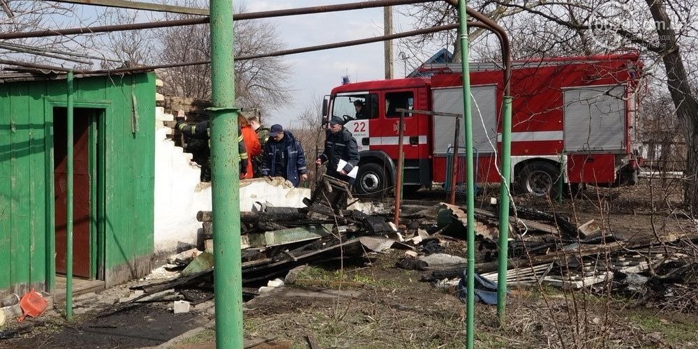 В Мариуполе при пожаре погиб человек