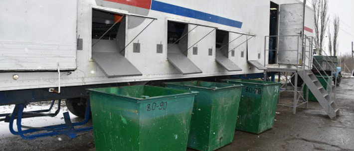 В Краматорске показали, как будут сортировать мусор (Фото)