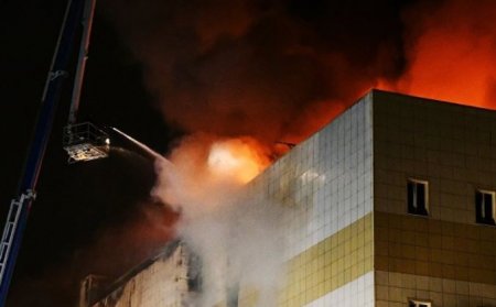 Обнародован удаленный фрагмент видео пожара в ТЦ "Зимняя вишня"