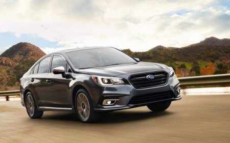 Озвучены рублёвые цены на новый седан Subaru Legacy