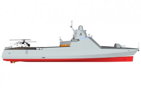 Американские СМИ охарактеризовали гениальным дизайн новейшего корабля России