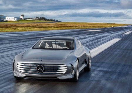 Mercedes-Benz выпустит роскошный электроседан EQS к 2020 году