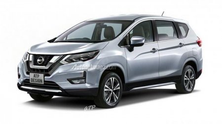 Компактвэн Nissan Grand Livina построят на шасси Mitsubishi Xpander