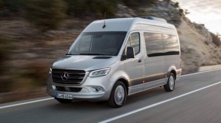 Рассекречены технические параметры электрофургона Mercedes-Benz Sprinter