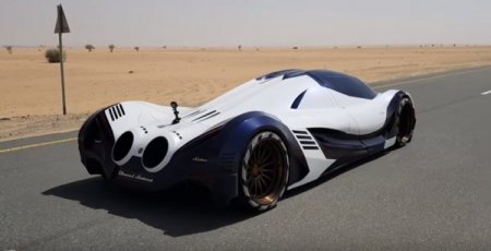 Разгон 5007-сильного гиперкара Devel Sixteen показали на видео