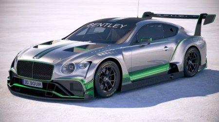 Гоночный Bentley Continental GT3 готовится к выходу