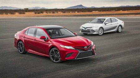 В России стартовали "живые" продажи новой Toyota Camry