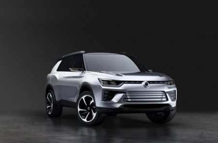 Опубликованы шпионские фото нового кроссовера на базе SsangYong Tivoli