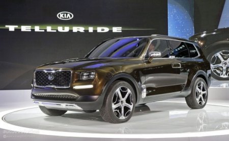 Серийный внедорожник KIA Telluride полностью унаследует дизайн концепта