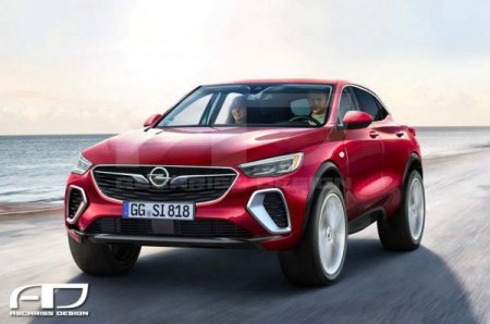 Так может выглядеть кроссовер Opel Новые изображения