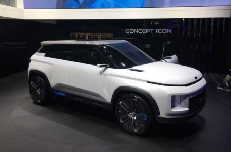 Geely презентовала концепт кроссовера Concept Icon в Пекине