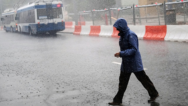 В Москве в воскресенье ожидается первый весенний дождь