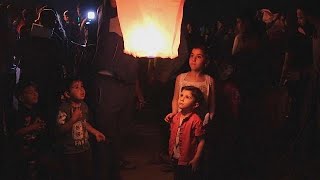 1,000 lanterns released in Mosul to celebrate Assyrian New Year