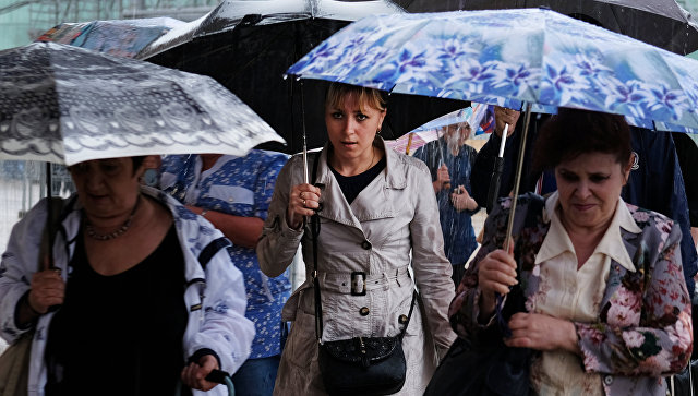 В Москве в понедельник ожидается дождь и до семи градусов тепла