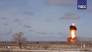 Испытания новой противоракеты ВКС РФ