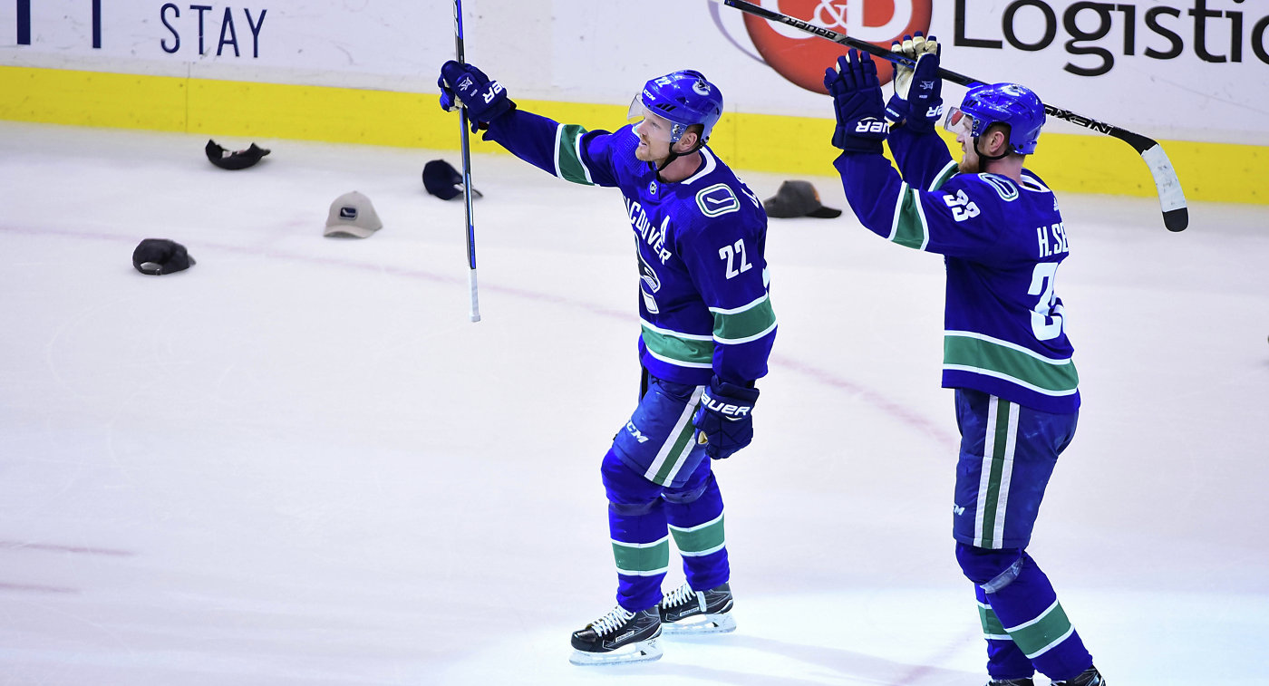 Седины принесли победу "Ванкуверу" в последнем домашнем матче за клуб НХЛ в карьере
