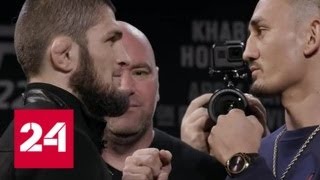 UFC 223: Хабиб Нурмагомедов встретится с Энтони Петтисом - Россия 24