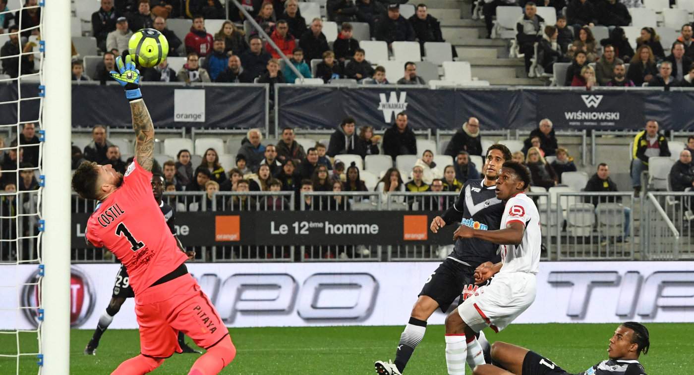 Футболисты "Бордо" обыграли "Лилль" в матче чемпионата Франции
