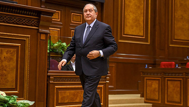 В Армении Саркисян вступит в должность президента
