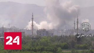 Сирия: авиабаза в Хомсе атакована ракетами - Россия 24
