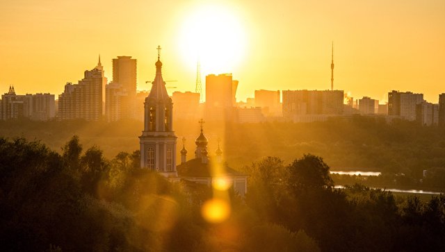 Вторник в Москве стал самым теплым днем с начала года