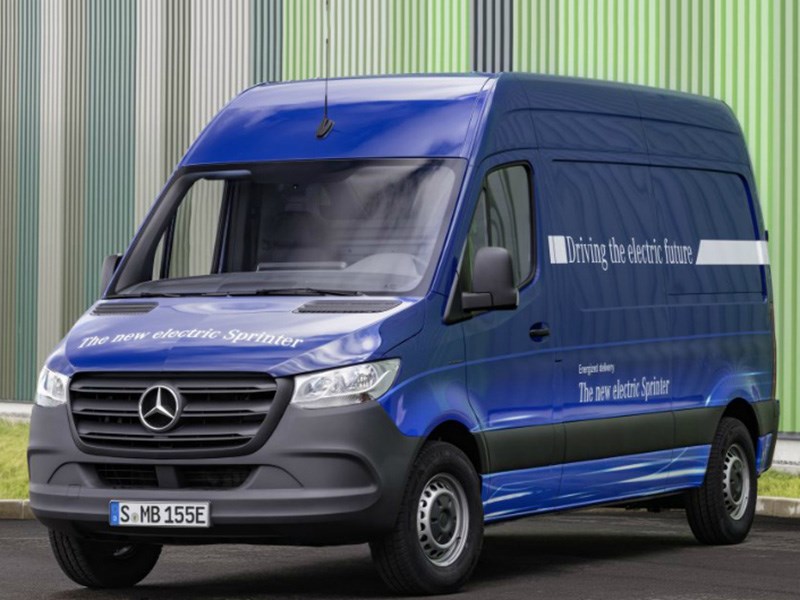 Mercedes-Benz рассказал об электрическом Sprinter