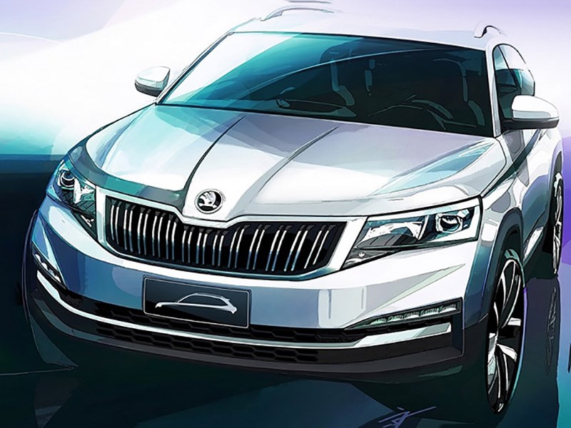 Skoda Kamiq: первое официальное изображение