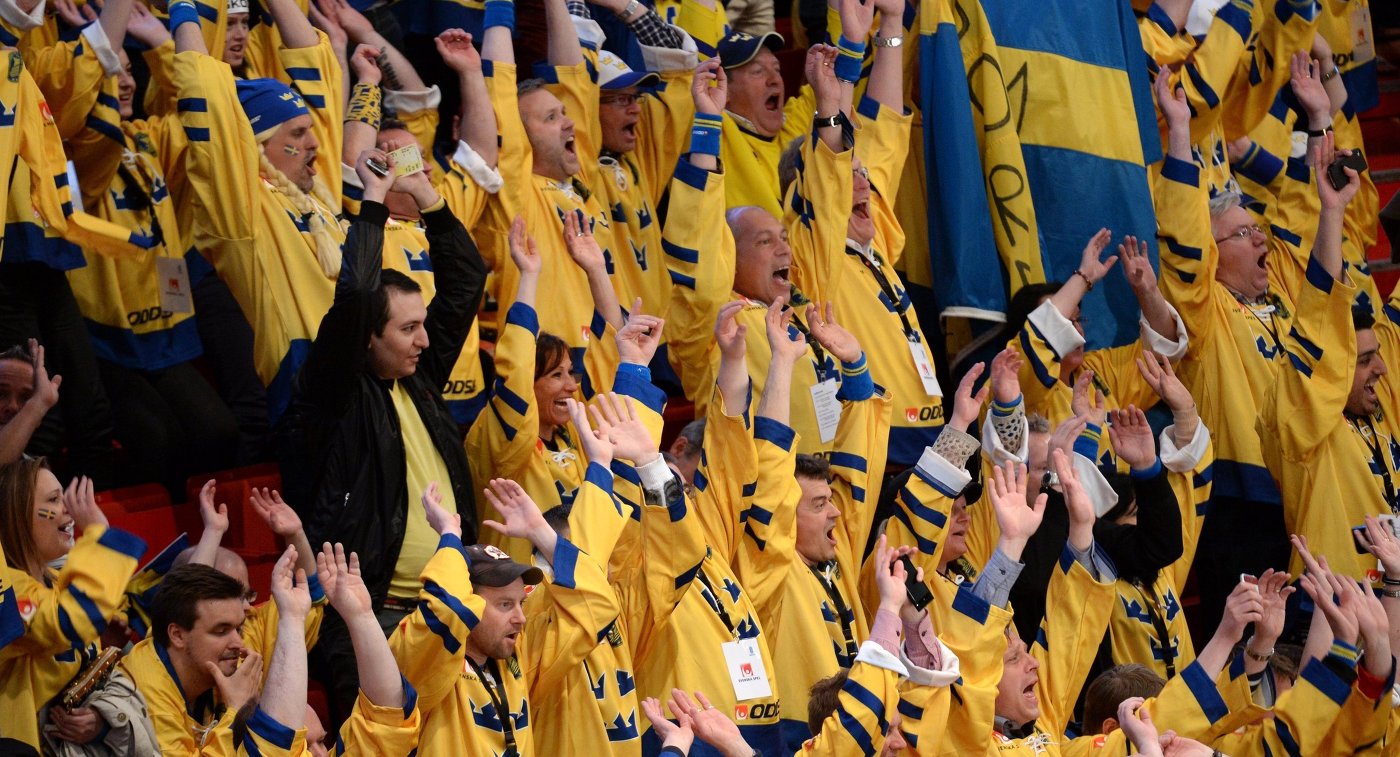 Сборная Швеции победила команду Белоруссии на юниорском чемпионате мира