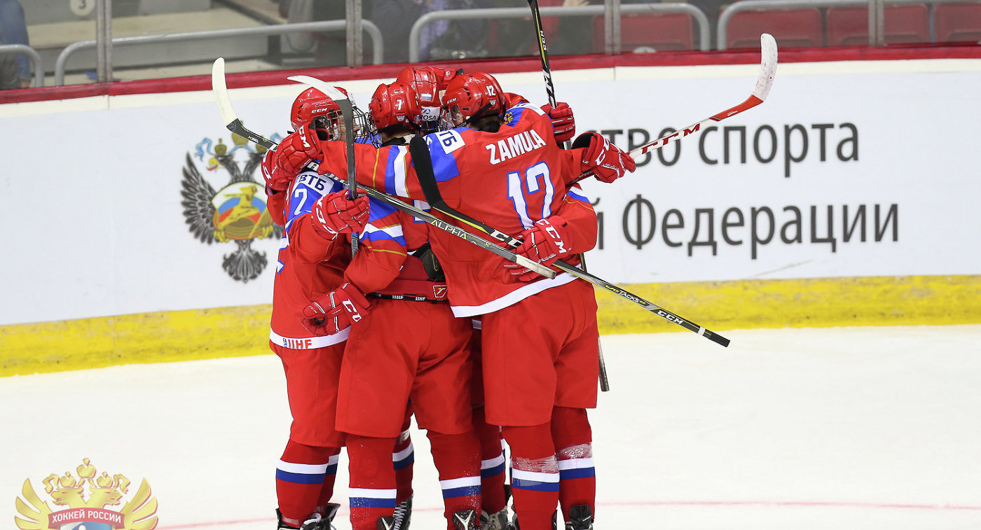 Сборная России обыграла чехов в матче юниорского чемпионата мира в Челябинске