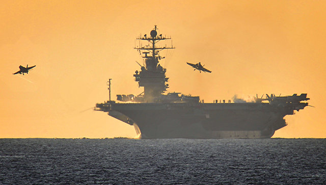 США могут оставить авианосец "Гарри Трумэн" в Средиземном море