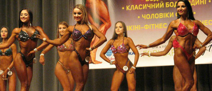 В Краматорске демонстрировали спортивные тела (Фото)