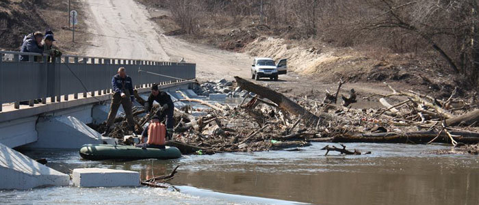 На Луганщине отмечают постепенное снижение уровня воды в местных реках, – Служба автомобильных дорог