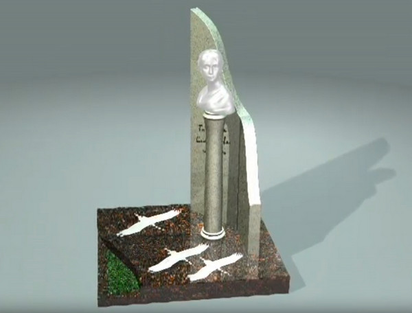 Памятник татьяне самойловой на новодевичьем кладбище фото