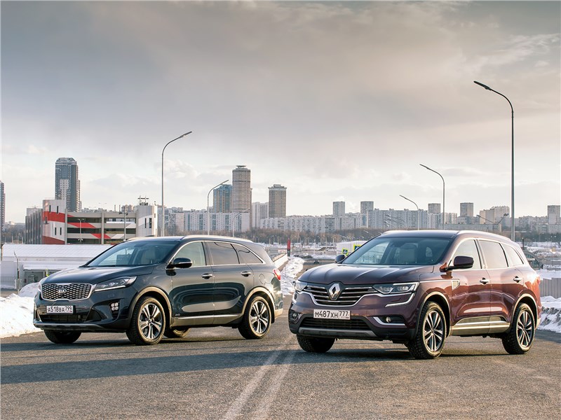 KIA Sorento Prime и Renault Koleos: 7-местный «кореец» или 5-местный «француз»?