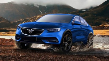 В сети появились свежие рендеры серийного кроссовера Buick Enspire