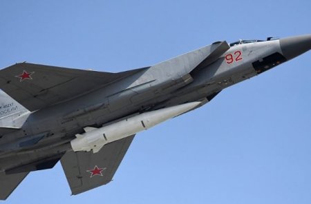МО РФ: 10 самолётов МиГ-31 с ракетами «Кинжал» находятся на опытно-боевом дежурстве