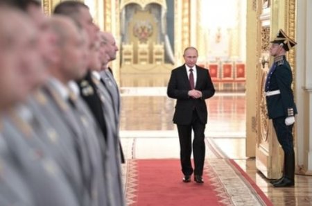 Стал известен сценарий церемонии инаугурации Путина